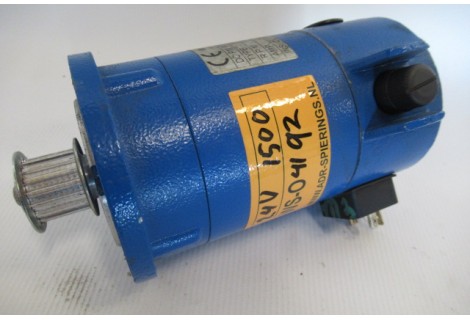 24 Volt 1500 rpm DC PM Motor asmaat 11 mm. Unused